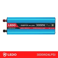 3000W24LPSI LEDO Инвертор 24V-220V 3000W чистый синус