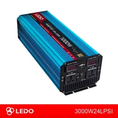 3000W24LPSI LEDO Инвертор 24V-220V 3000W чистый синус