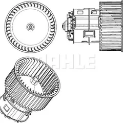 AB 182 000P Mahle Электродвигатель отопителя