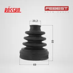 0715-RS413 Febest Пыльник ШРУСа внутреннего комплект