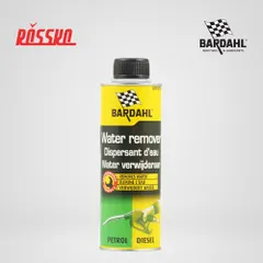 1082B BARDAHL Присадка в топливо WATER REMOVER для удаления влаги из бензина и дизельного топлива объемом 0,3 литра