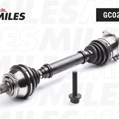 GC02014 Miles Привод в сборе AUDI A6 1.9D-2.8 97-05 прав.(АКПП/ABS)
