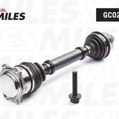 GC02014 Miles Привод в сборе AUDI A6 1.9D-2.8 97-05 прав.(АКПП/ABS)