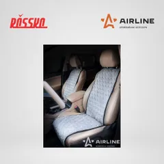 ACS-F-02 AIRLINE Накидки Алькантара, передние (2 шт.), серые