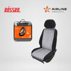 ACS-F-02 AIRLINE Накидки Алькантара, передние (2 шт.), серые