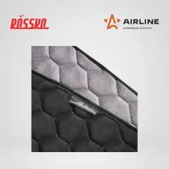 ACS-F-02 AIRLINE Накидки Алькантара, передние (2 шт.), серые