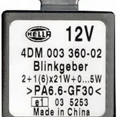 4DM 003 360-027 Hella Прерыватель указателей поворота, Прерыватель указателей поворота