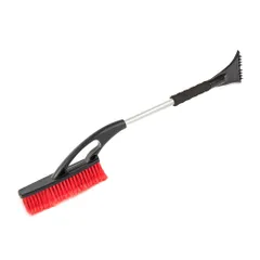 A0401037 ARNEZI Щетка для очистки снега 74 см со скребком и мягкой ручкой