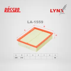 LA-1559 LYNXauto Воздушный фильтр