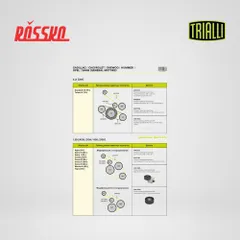 CM 5288 Trialli Ролик приводного ремня для а/м Opel Astra H (04-) 1.3d генератора (с натяж. мех.)