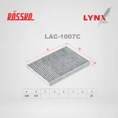 LAC-1007C LYNXauto Угольный фильтр салона