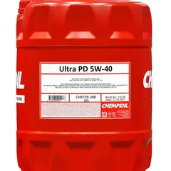 CH9719-20 CHEMPIOIL 5W-40 ULTRA PD API SN/ CH-4, C2/ C3 20л (синт. мотор. масло)