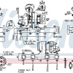 93099 Nissens Ускорительный насос карбюратора