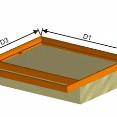 P443 MISFAT Фильтр воздушный