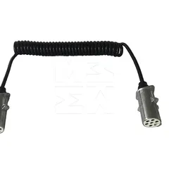 M7322002 Marshall Кабель спиральный 7 полюсов, тип S, ISO 3731, металл, L= 4.5 м HCV