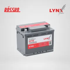 E72C LYNXauto Аккумулятор EFB L2L 65 Ah 600 A прямая 242 х 175 х 190