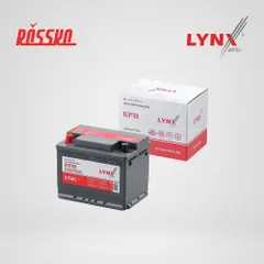 E72C LYNXauto Аккумулятор EFB L2L 65 Ah 600 A прямая 242 х 175 х 190