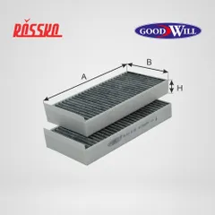 AG 839 2K CFC GoodWill Фильтр салона угольный