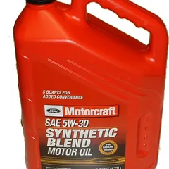 XO5W305QSP Ford Масло моторное полусинтетическое Synthetic Blend Motor Oil 5W-30, 5л