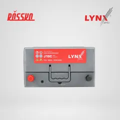 J19C LYNXauto Аккумулятор 90 Ах 750 А прямая 301X172X220 JIS 105D31R
