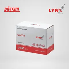 J19C LYNXauto Аккумулятор 90 Ах 750 А прямая 301X172X220 JIS 105D31R