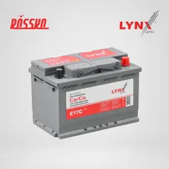 E17C LYNXauto Аккумулятор L3R 74 Ah 660 A обратная полярность 275X174X189