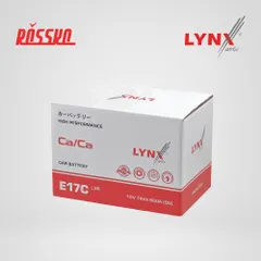 E17C LYNXauto Аккумулятор L3R 74 Ah 660 A обратная полярность 275X174X189