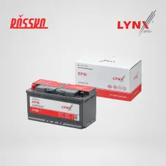 E76C LYNXauto Аккумулятор EFB L5L 100 Ah 1050 A прямой 353X175X190