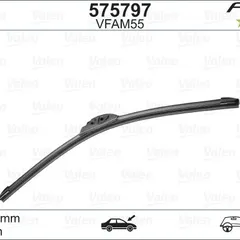 575797 Valeo Щетка стеклоочистителя First FB Hook бескаркасная 550/22` (крючок)