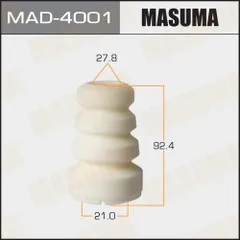 MAD-4001 Masuma Отбойник амортизатора , 21x27.8x92.4