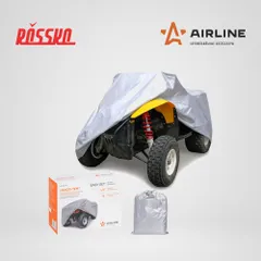 AC-QC-07 AIRLINE Чехол-тент на квадроцикл защитный, размер М (208*122*80см), цвет серый, универсальный
