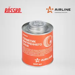 ATRH011 AIRLINE Герметик внутреннего слоя, банка с кистью, 500 мл