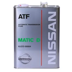 KLE22-00004 Nissan Жидкость для АКПП ATF MATIC FLUID D 4 л.