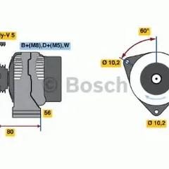 0 123 320 022 Bosch Генератор
