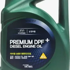 05200-00630 Hyundai/Kia Синтетическое моторное масло 5W-30 Premium DPF+ Diesel ACEA C2, 6 л