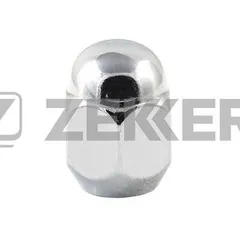 BE-4098 Zekkert Гайка колесная, конус, M12 x 1,5, L=30, ключ 21, Хром