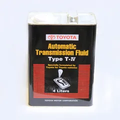 08886-81015 Toyota Автомобильное трансмиссионное синтетическое масло ATF TYPE T-IV, 4 литра