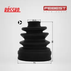 0415-N94T Febest Пыльник ШРУСа внутреннего комплект