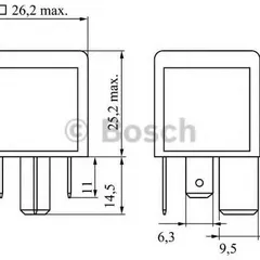 0 986 332 002 Bosch Реле
