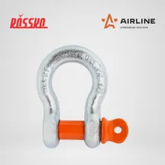 ASHA001 AIRLINE Шакл буксировочный металлический 2 т / 8 т