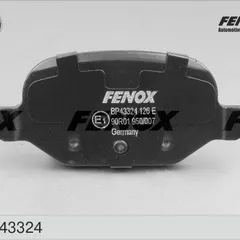 BP43324 Fenox Колодки тормозные дисковые | зад прав/лев |