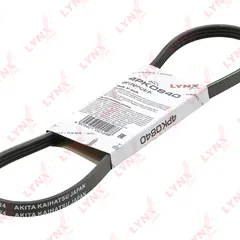 4PK0840-SP LYNXauto Ремень поликлиновой 4PK0840, EPDM