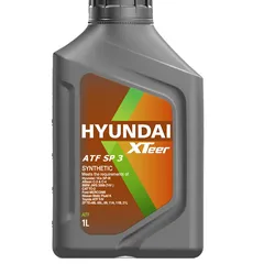 1011415 Hyundai/Kia HYUNDAI XTeer ATF SP3, 1л, Трансмиссионное масло для АКПП синтетическое