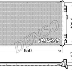 DRM32048 Denso Радиатор системы охлаждения