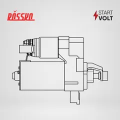 LSt 1861 STARTVOLT Стартер для VAG Cayenne 17-, 3.0TFSI, A6 10-, 2.8TFSI, 3.0TFSI, Start-Stop, 1,7 кВт