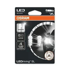 2825DWP-02B Osram Лампа LEDriving SL третьего поколения 0,8W 12V W5W W2.1X9.5D BLI2 белый 6000K 2 штуки