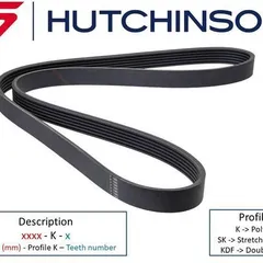 2670 K 7 Hutchinson Поликлиновой ремень