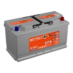 4610082703056 BATREX Аккумулятор EFB 6СТ-100.0 Ah 930 A 352x175x190 обратный