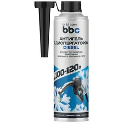 4504 BiBiCare Антигель с диспергатором на 100-120 л топлива, 280 мл