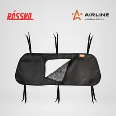 ADAT015 AIRLINE Утеплитель радиатора для а/м УАЗ 452 Буханка, полиэстер/войлок, цвет черный